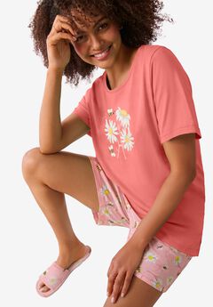 Knit PJ Short Set