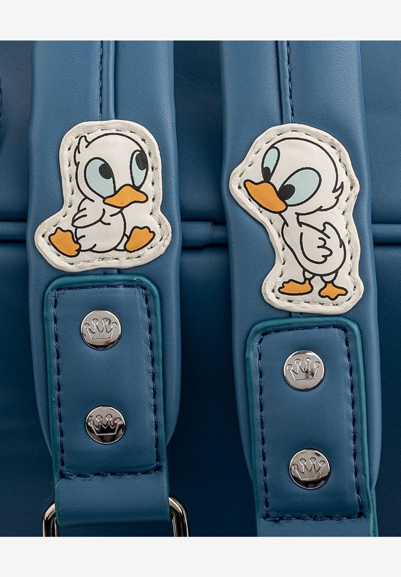 Loungefly x Disney Stitch Story Time Duckies Mini Backpack, BLUE, alternate image number 5