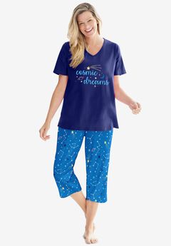 2-Piece Capri PJ Set
