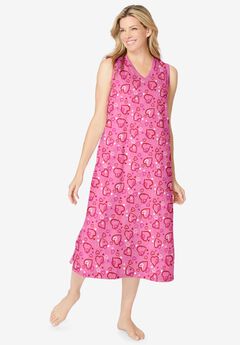 Long Sleeveless Sleepshirt