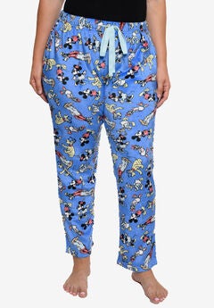 Mickey Mouse & Friends Plush Pajama Pants