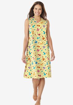 Short Sleeveless Sleepshirt