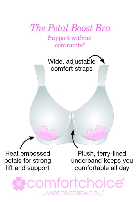 Petal Boost® Underwire Bra , , alternate image number null