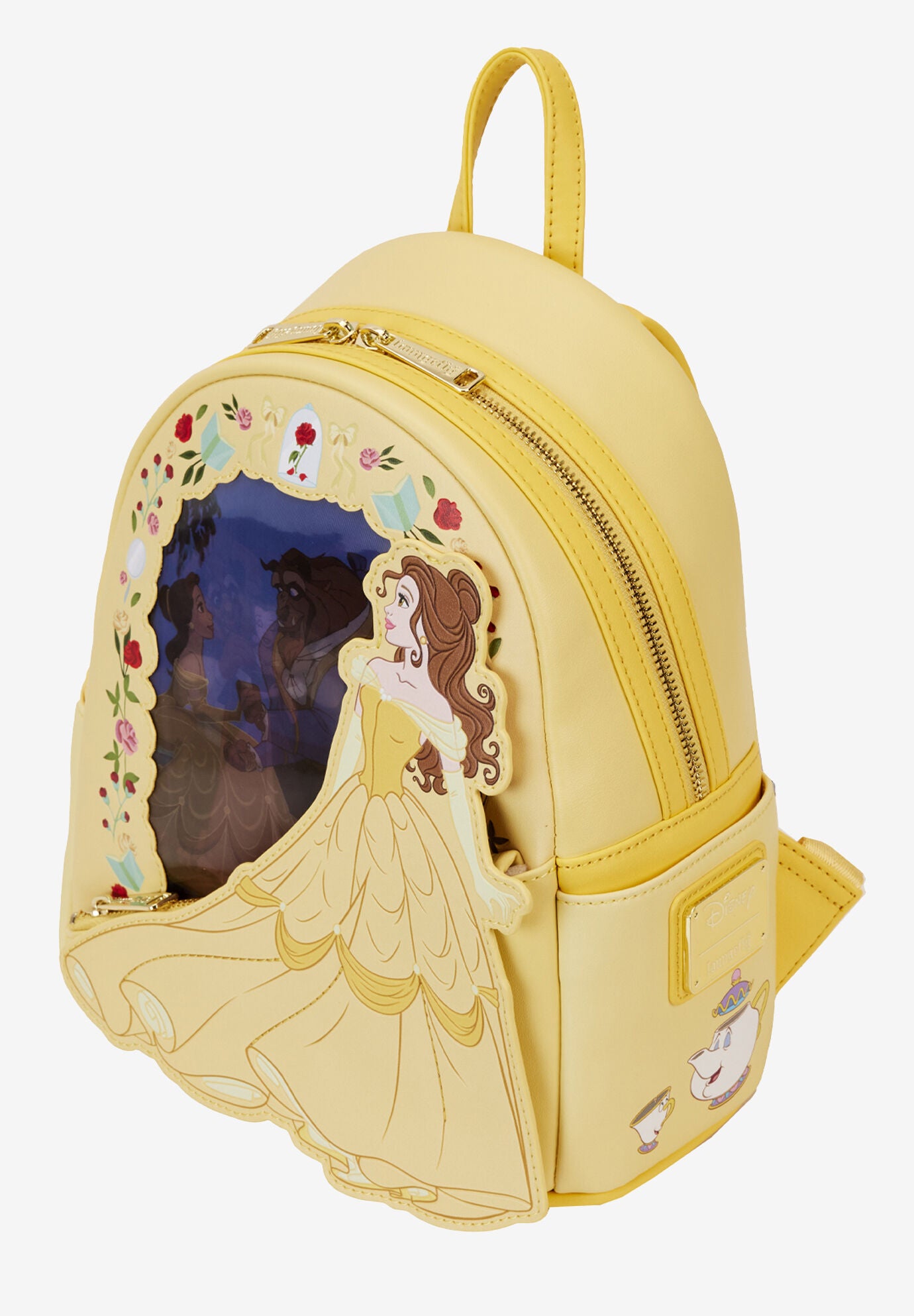 Loungefly X Disney Beauty And The Beast Belle Lenticular Backpack, , alternate image number 4