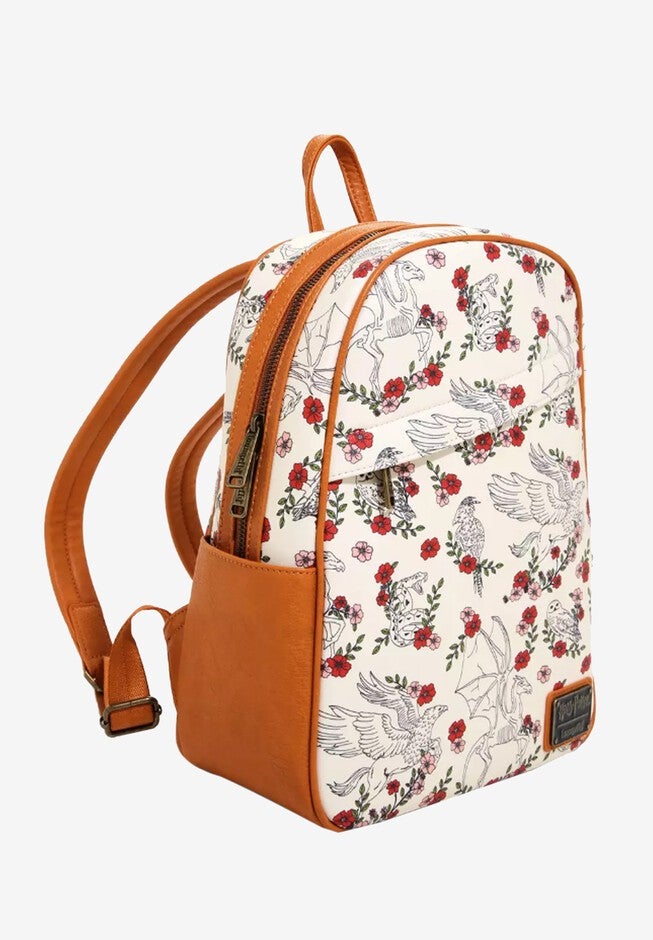 Loungefly X Harry Potter Creatures & Flowers Mini Backpack , , alternate image number 2