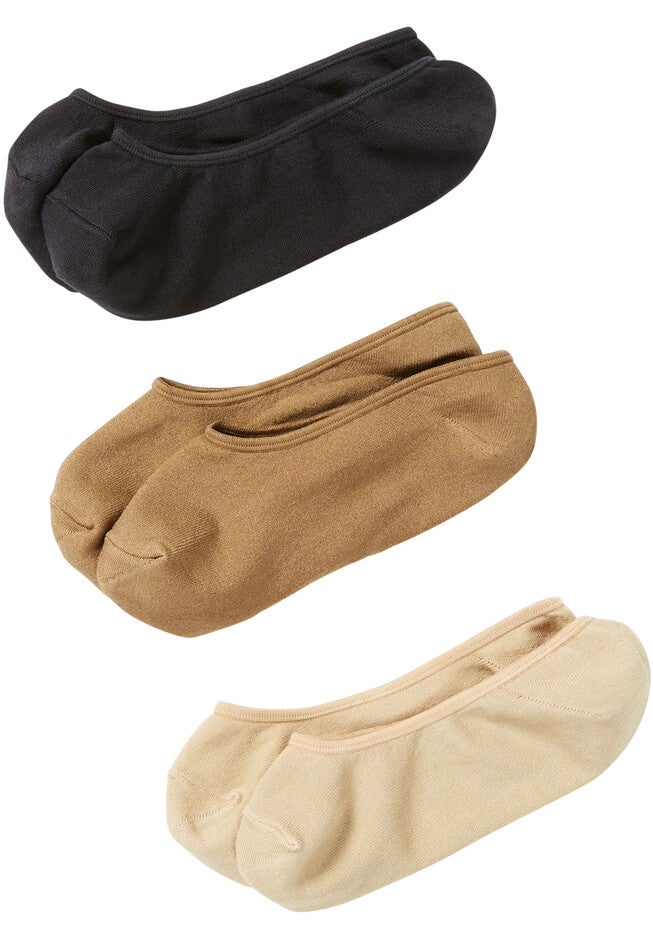 3-Pack Liner Socks, NUDE, hi-res image number null