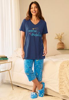 2-Piece Capri Cotton PJ Set