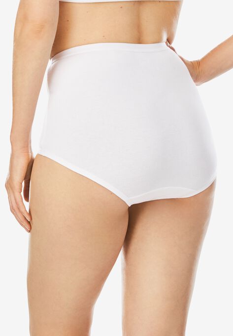 Stretch Cotton Brief 5-Pack, , on-hover image number null