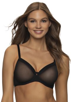 Ethereal Sheer Mesh Unlined Underwire Bra