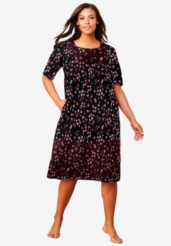 Mixed Print Short Lounger