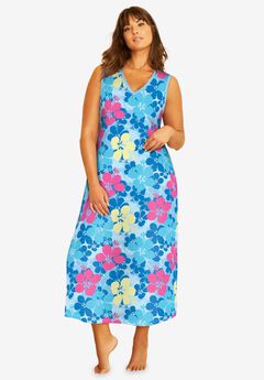 Long Sleeveless Sleepshirt