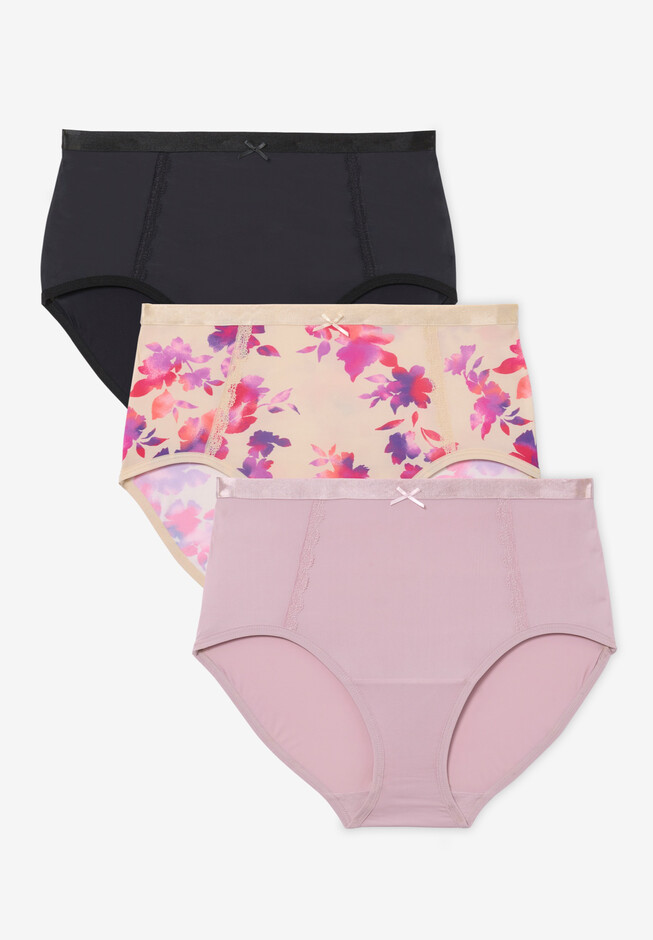 Pure Cotton Panty for Seniors High Waist Shorts Medium Elderly Women Soft  Briefs Mom's Panties Sleep Underwear (Color : Pink, Size : 100 L)