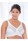 Full Figure Plus Size Magiclift Minimizer Bra Wirefree #1003 Bra, WHITE, hi-res image number null