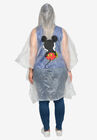 Adult Mickey Mouse Waterproof Rain Poncho Front & Back Print, , alternate image number null