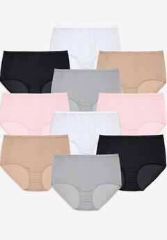Plus Size Nylon Brief