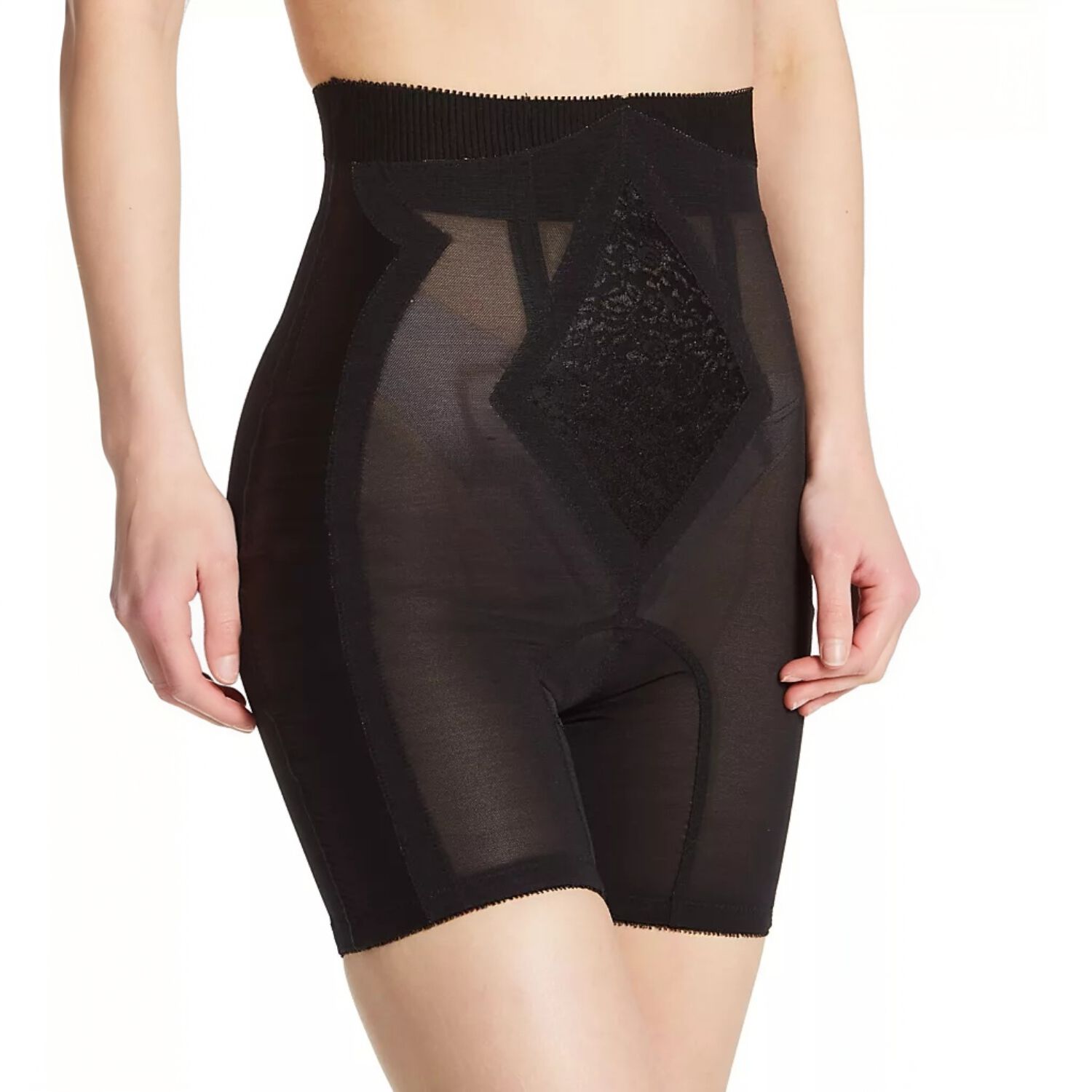 High Waist Leg Shaper Extra Firm Shaping 696, BLACK, alternate image number 2
