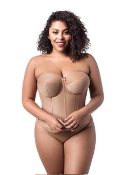Make it Smooth Strapless Longline 6421