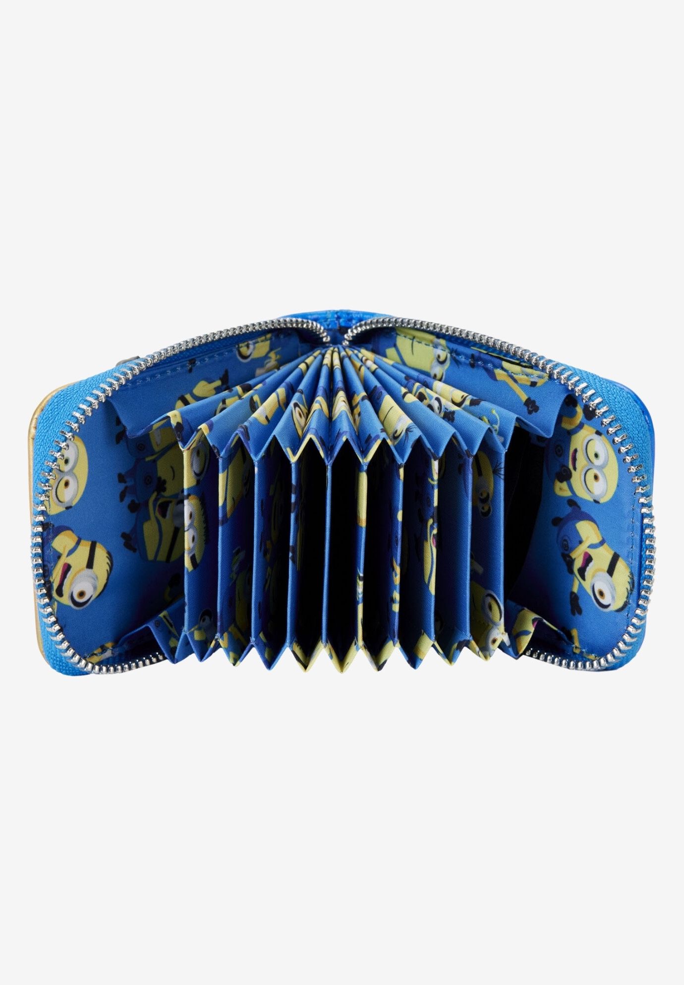 Loungefly X Despicable Me Minion Zip Around Accordion Cosplay Wallet, , alternate image number 4