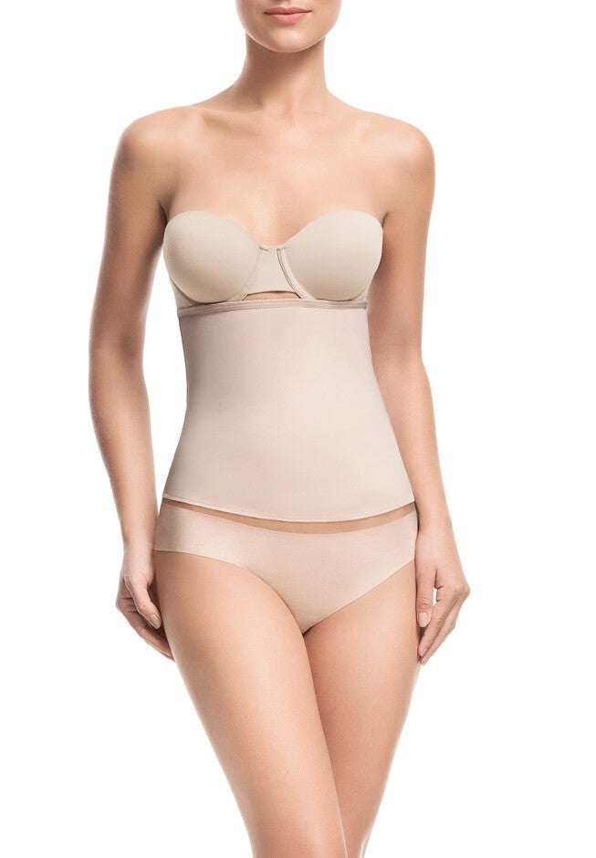 Celebrity Style Waist Cincher, BEIGE, hi-res image number null