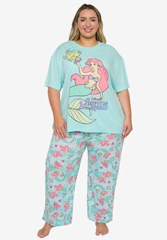 Disney The Little Mermaid Ariel Pajama 2-Piece Set T-Shirt & Pants