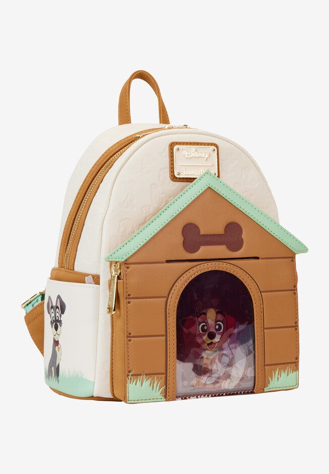 Loungefly X Disney Dogs Triple Lenticular Display Backpack, , alternate image number null