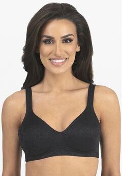 Jolie Jacquard Wire Free Minimizer Bra Intimate Apparel