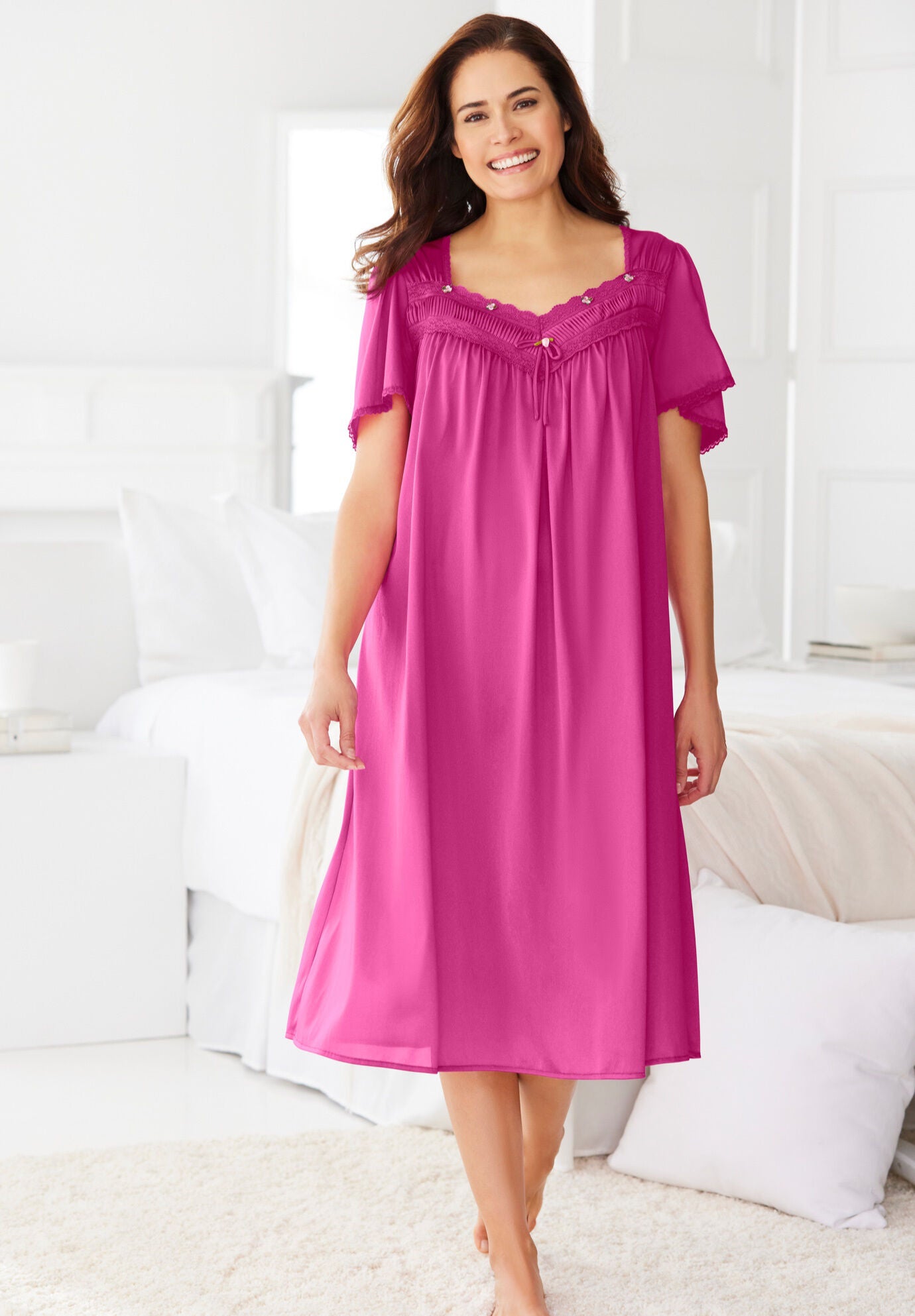 Catherines mullioned plus size sleepwear