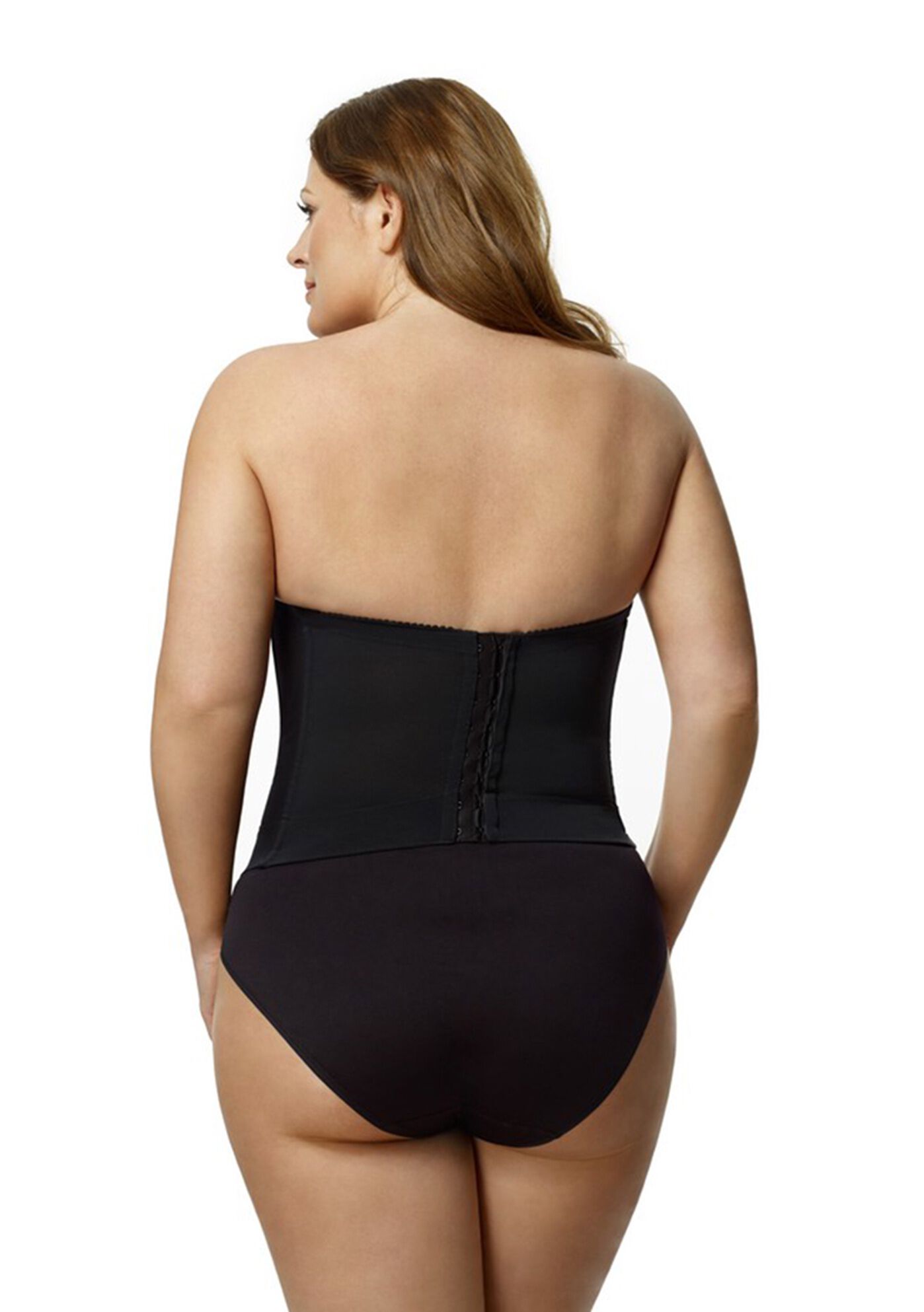 Make it Smooth Strapless Longline 6421, BLACK, on-hover image number 1