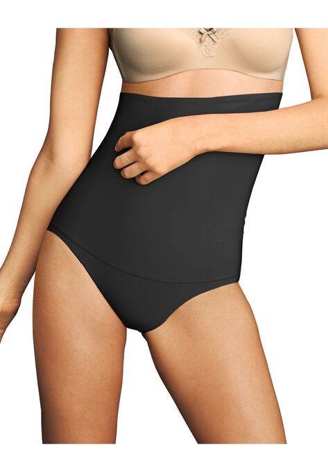 Firm Control Hi-Waist Brief , BLACK, hi-res image number null
