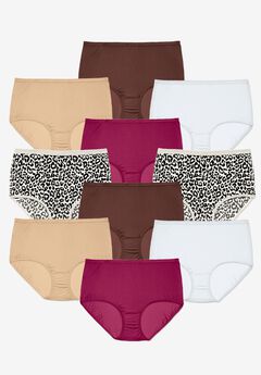 Plus Size Nylon Brief