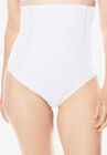 High Waist Brief, WHITE, hi-res image number null