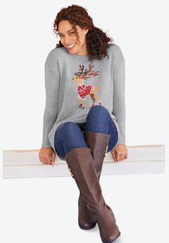 Holiday Motif Sweater