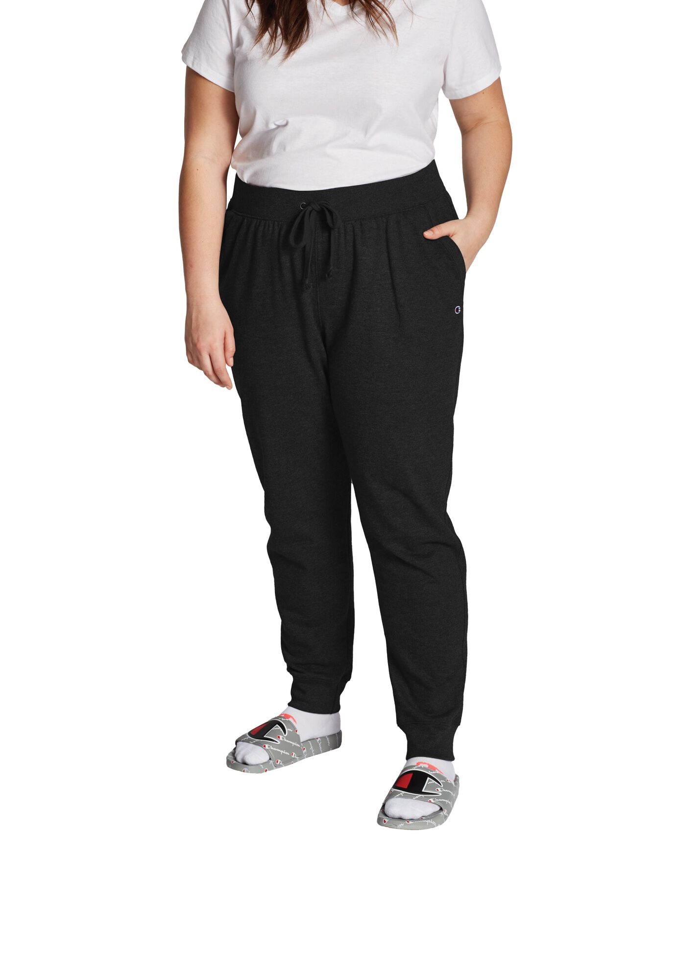 Champion plus size joggers store