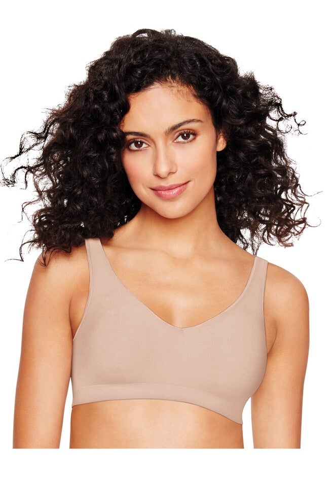 Ultimate Smooth Inside and Out ComfortFlex Fit® Wirefree Bra , SOFT TAUPE, hi-res image number 0