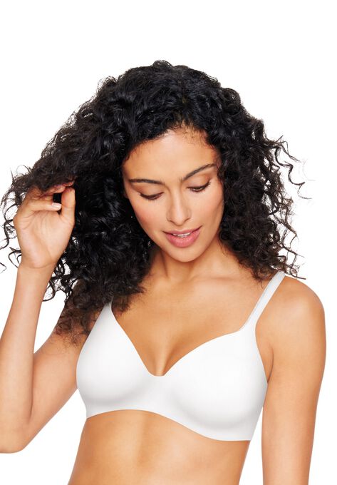 Ultimate ComfortBlend&reg; T-Shirt Wirefree Bra , WHITE, hi-res image number null
