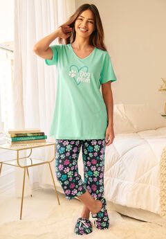 2-Piece Capri Cotton PJ Set