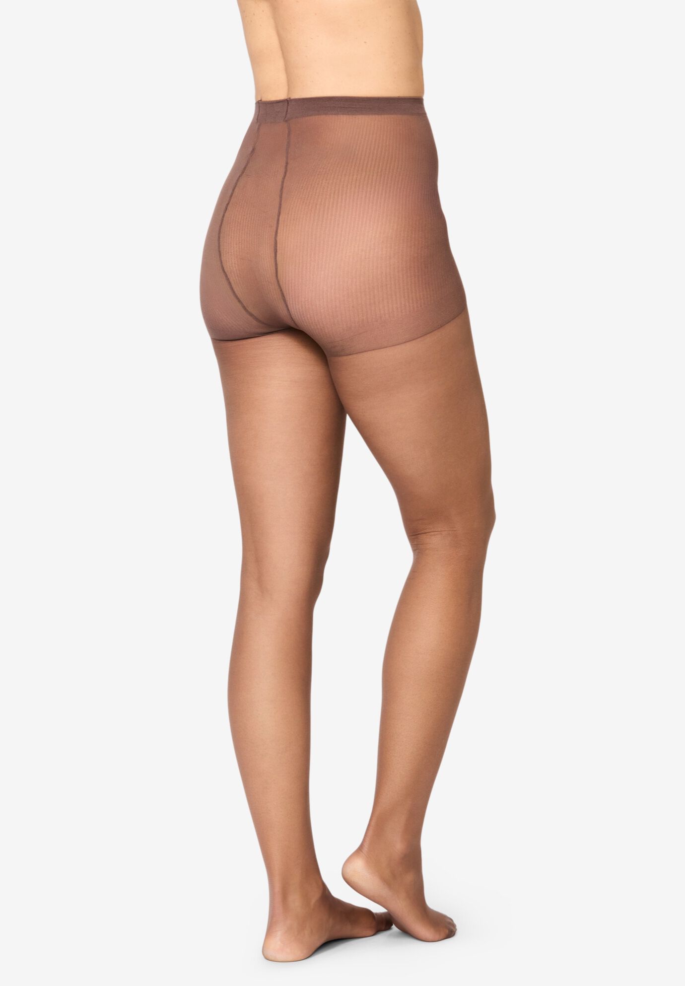 Daysheer Pantyhose - Sheer, Breathable Hosiery, Coffee | Catherines