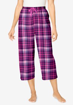 Woven Sleep Capri Pant