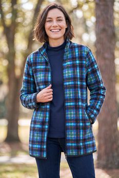 Plus Size Blue Jackets