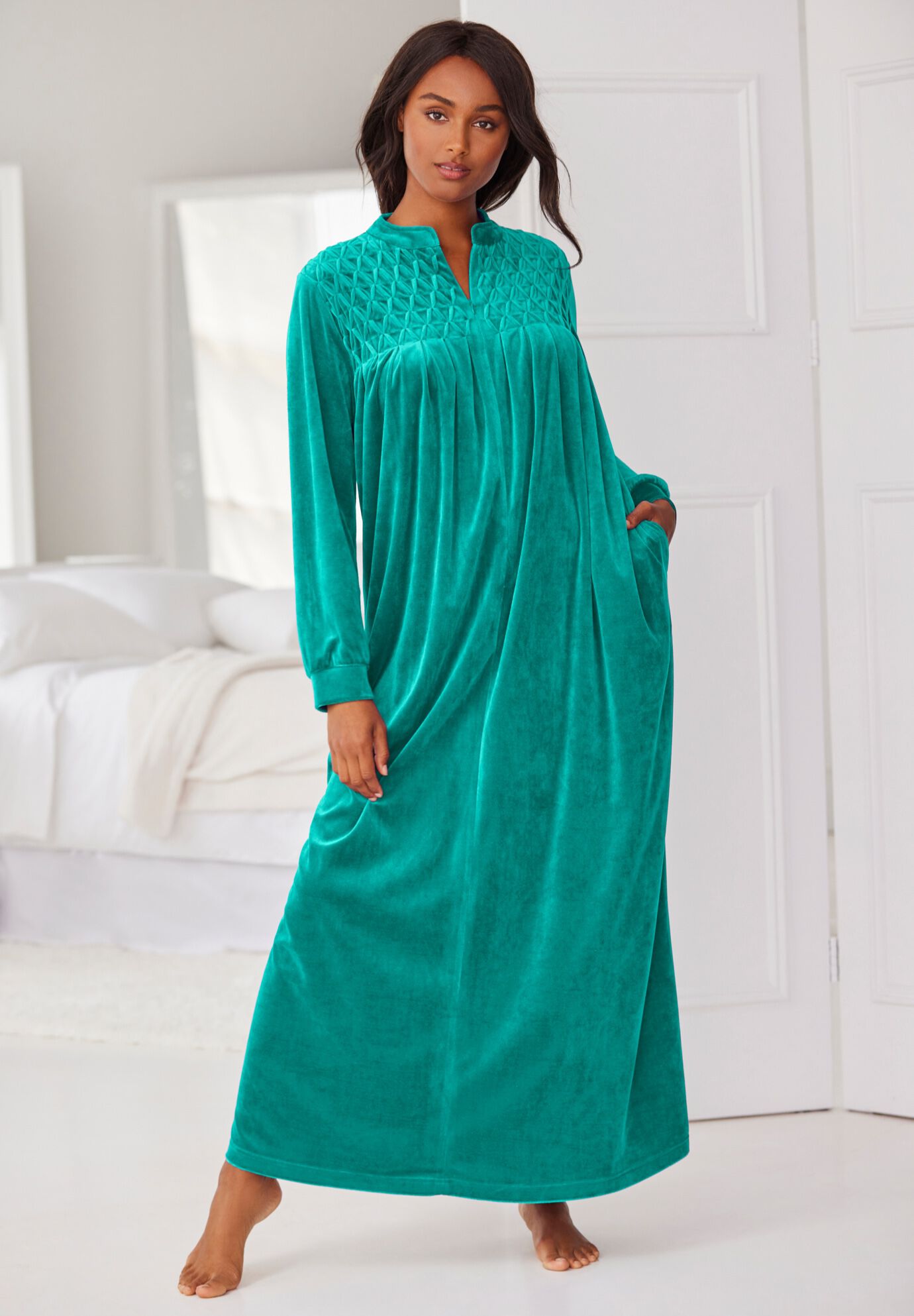 Long purple nightgown 2025