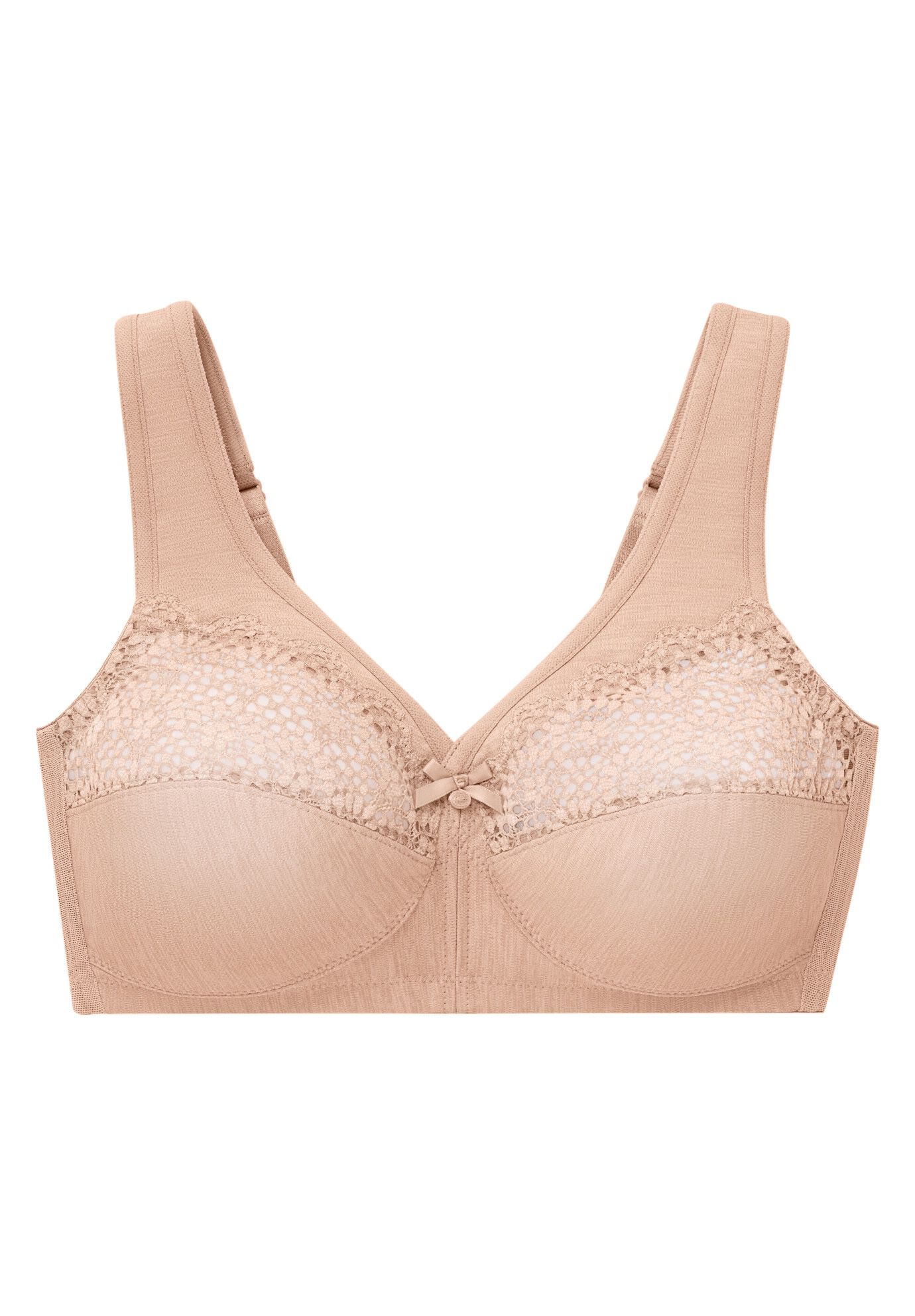 Full Figure Plus Size Magiclift Moisture Control Bra Wirefree #1064 Bra, , alternate image number 2