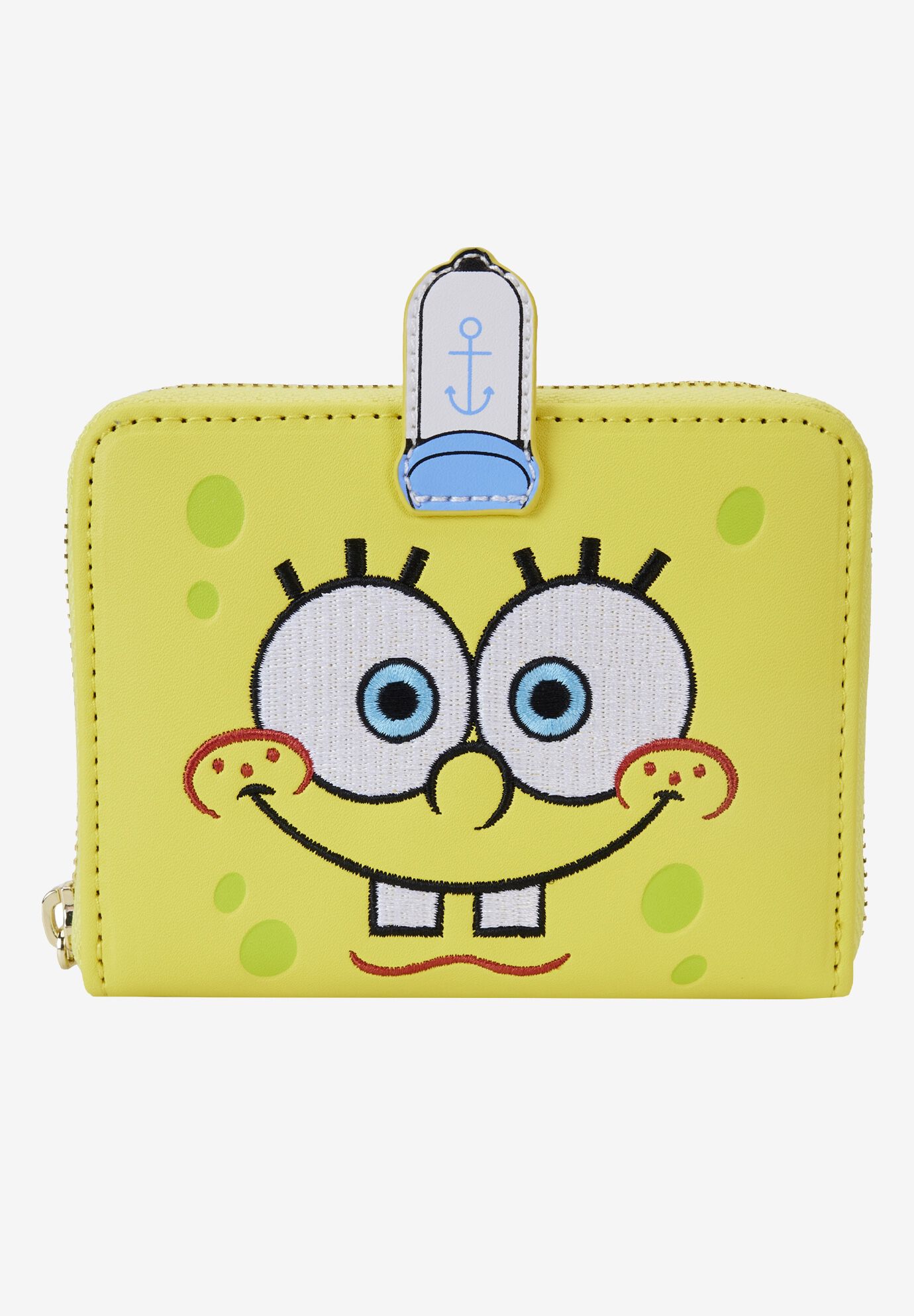 Loungefly X Spongebob Squarepants Zip Around Wallet, YELLOW, hi-res image number 0