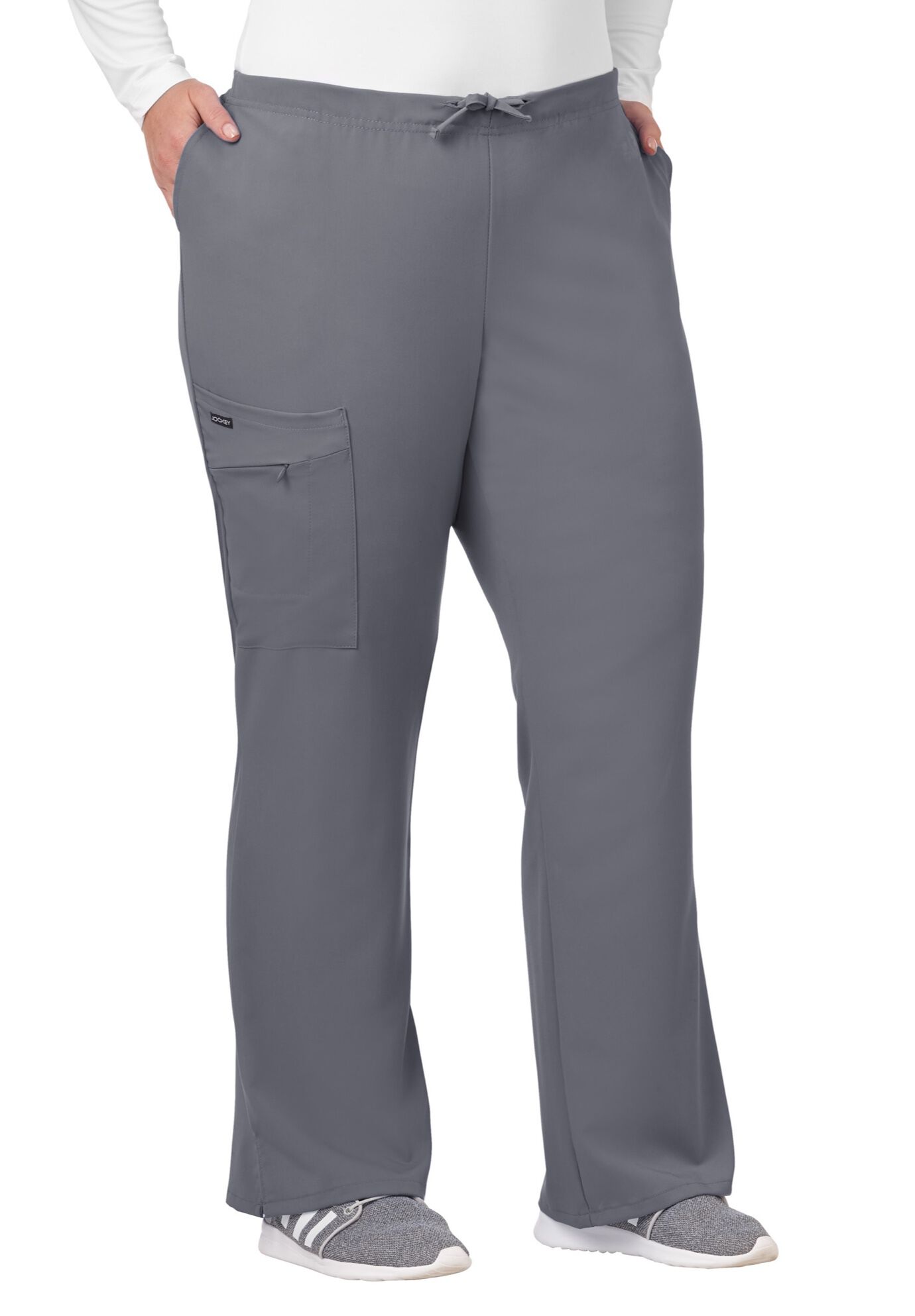 Jockey Scrubs Women's Favorite Fit Pant, PEWTER, hi-res image number 0