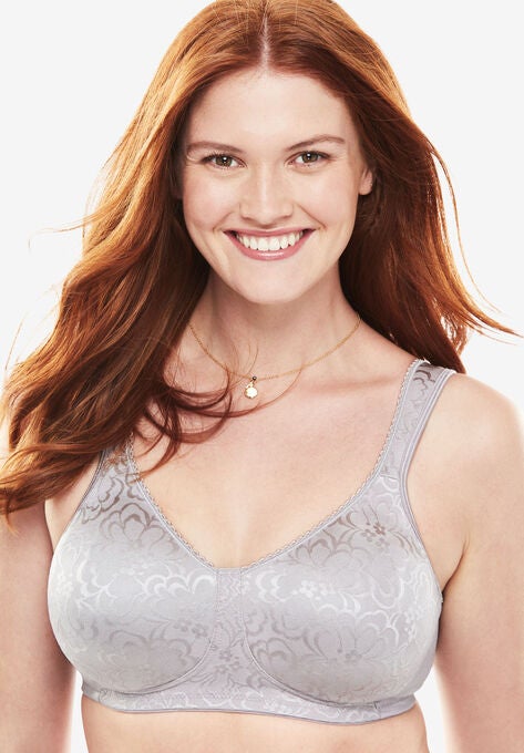 18 Hour Ultimate Lift & Support Wireless Bra 4745, WARM STEEL, hi-res image number null