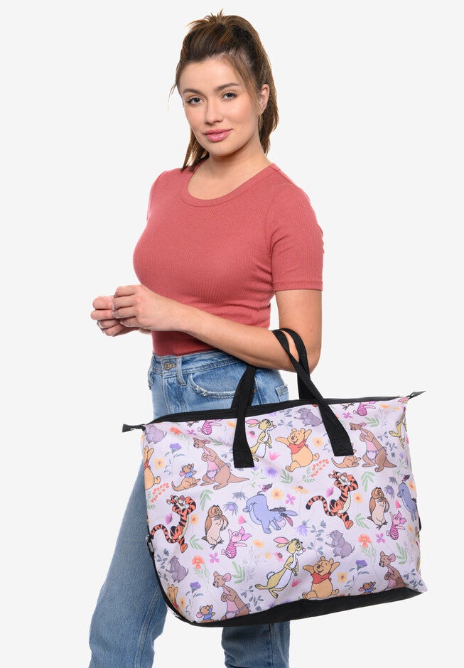 Winnie The Pooh & Friends Weekender Duffel Travel Bag Disney, , alternate image number 3