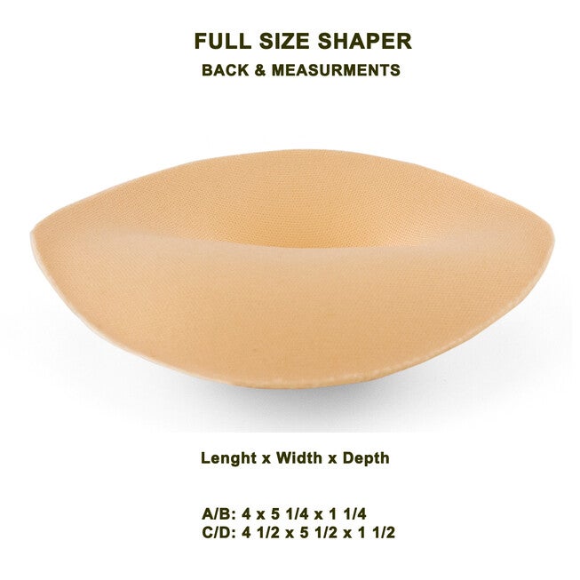 swim shaper full pad, BEIGE, on-hover image number 1