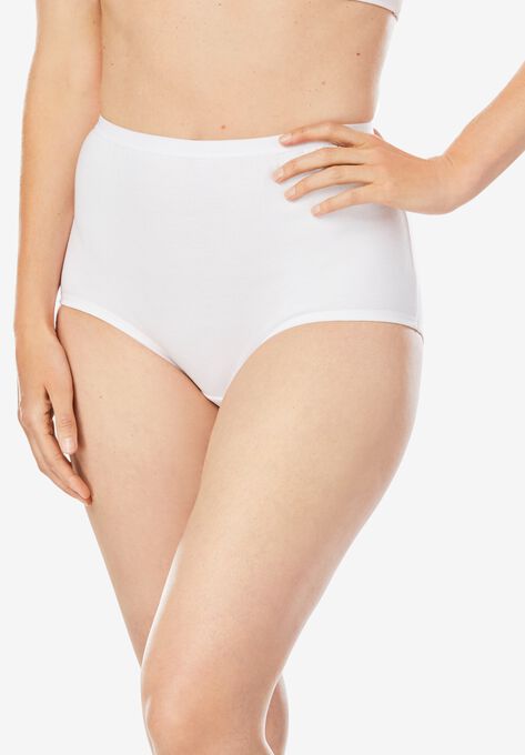 Stretch Cotton Brief 5-Pack, , alternate image number null