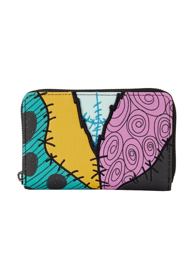 Loungefly x The Nightmare Before Christmas Sally Cosplay Zip Around Wallet, BLACK, on-hover image number 1