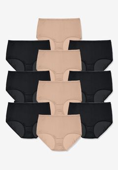 Full Coverage Cotton Brief 10-Pack