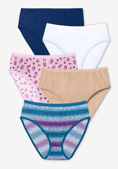 Plus Size Hi Cut Panties